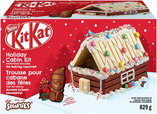 Nestle KITKAT Chocolate and Candy Log Cabin Kit