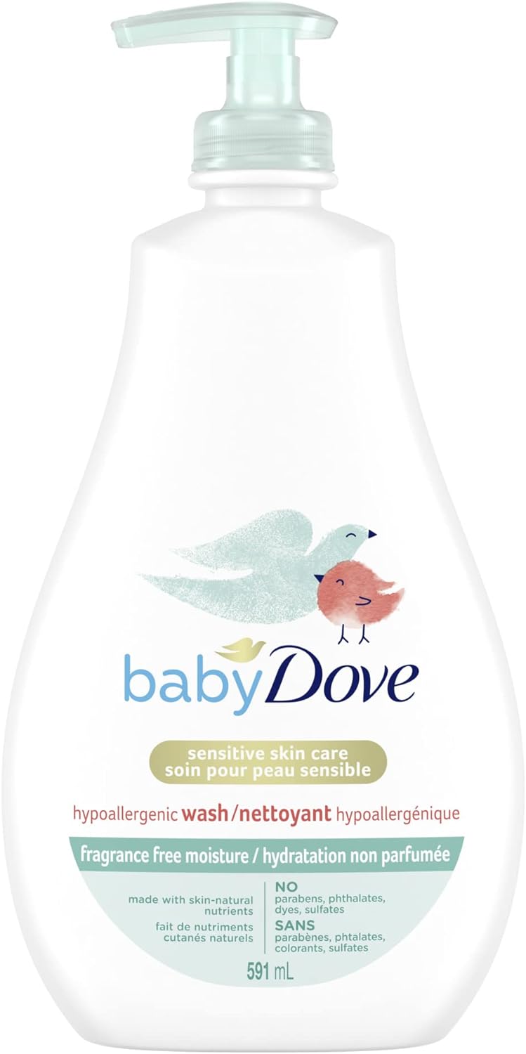 Baby Dove Tip to Toe Baby Wash Sensitive Moisture hypoallergenic and fragrance free