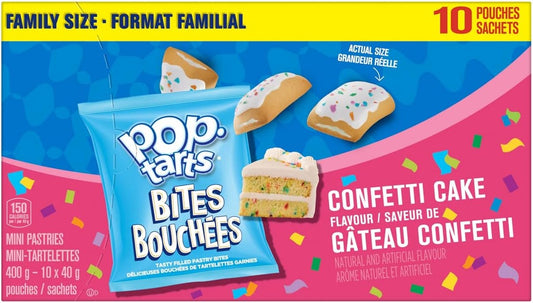 Kellogg's Pop-Tarts Bites Mini Pastries Confetti Cake Flavour