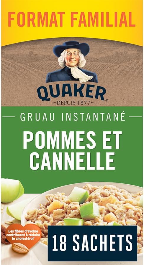 Quaker Apples & Cinnamon Instant Oatmeal