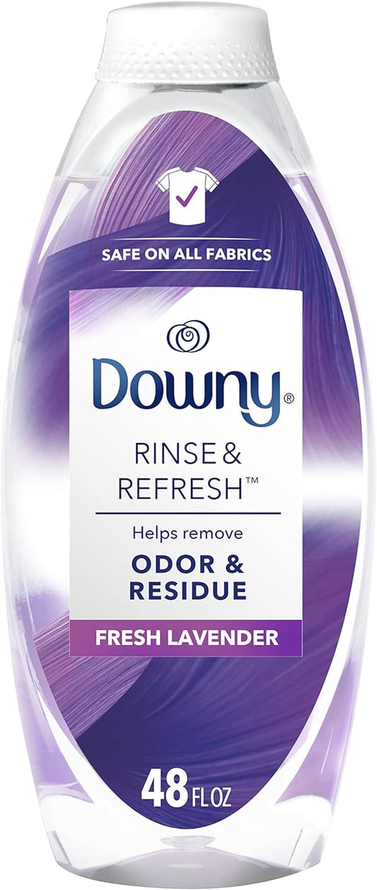 Downy RINSE & REFRESH Laundry Odor Remover and Fabric Softener, Fresh Lavender