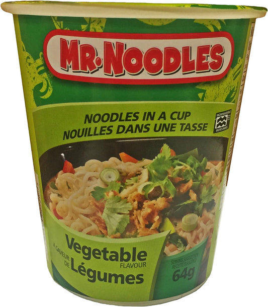 MR. NOODLES Cup Vegetable (Pack of 12)