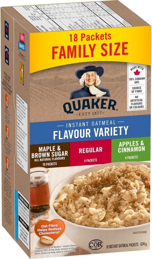 Quaker Instant Oatmeal Variety Pack