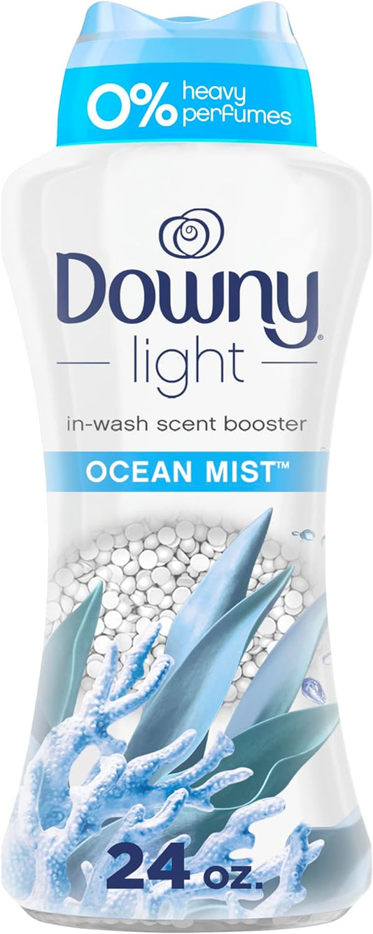 Downy Light Laundry Scent Booster Beads for Washer, Ocean Mist