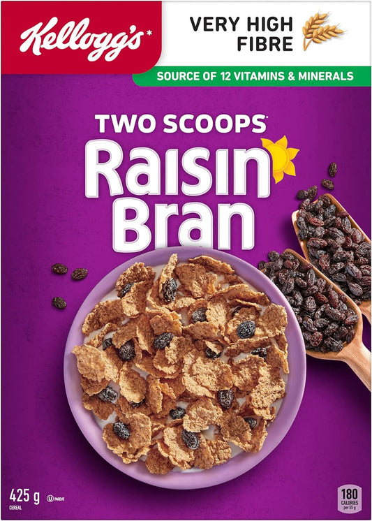 Kellogg's Two Scoops Raisin Bran