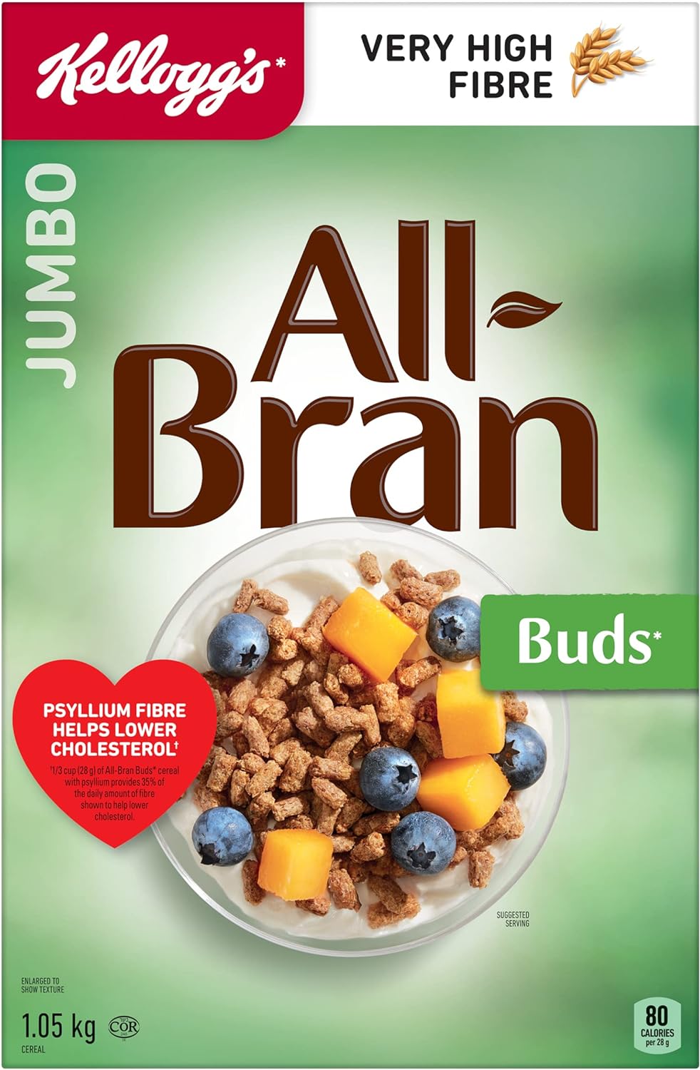 Kellogg's All-Bran Buds Cereal