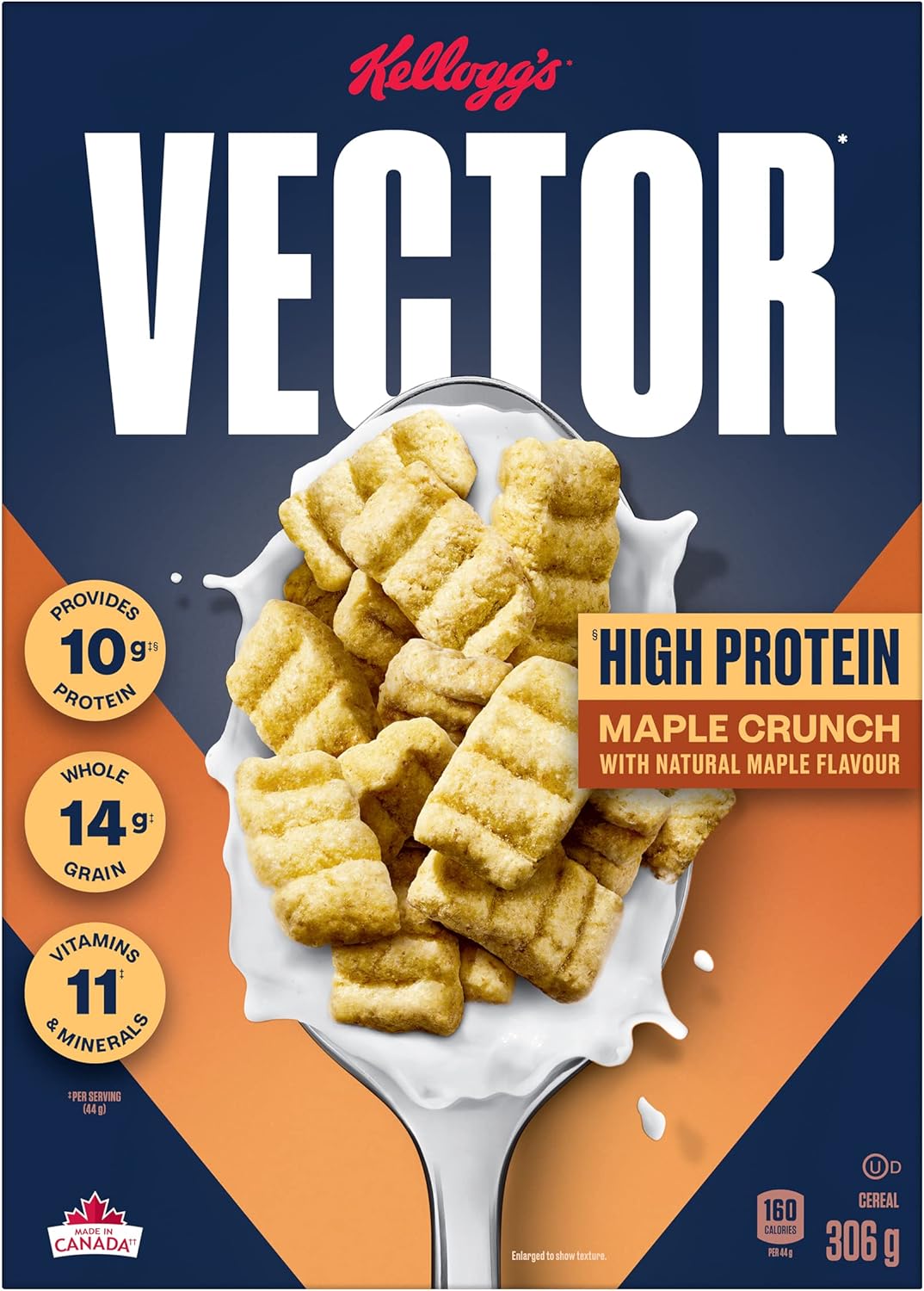 Kellogg's Vector Maple Crunch Cereal