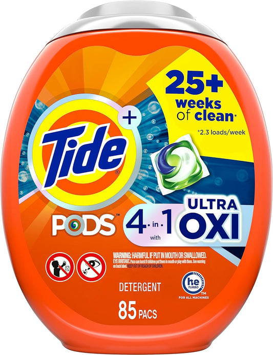 Tide PODS Liquid Laundry Detergent Soap Pacs