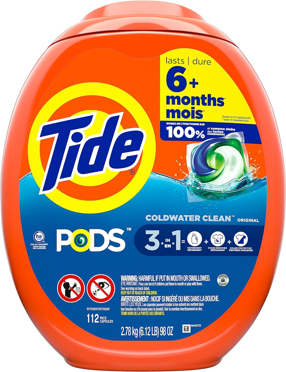 Tide PODS Laundry Detergent Original Scent