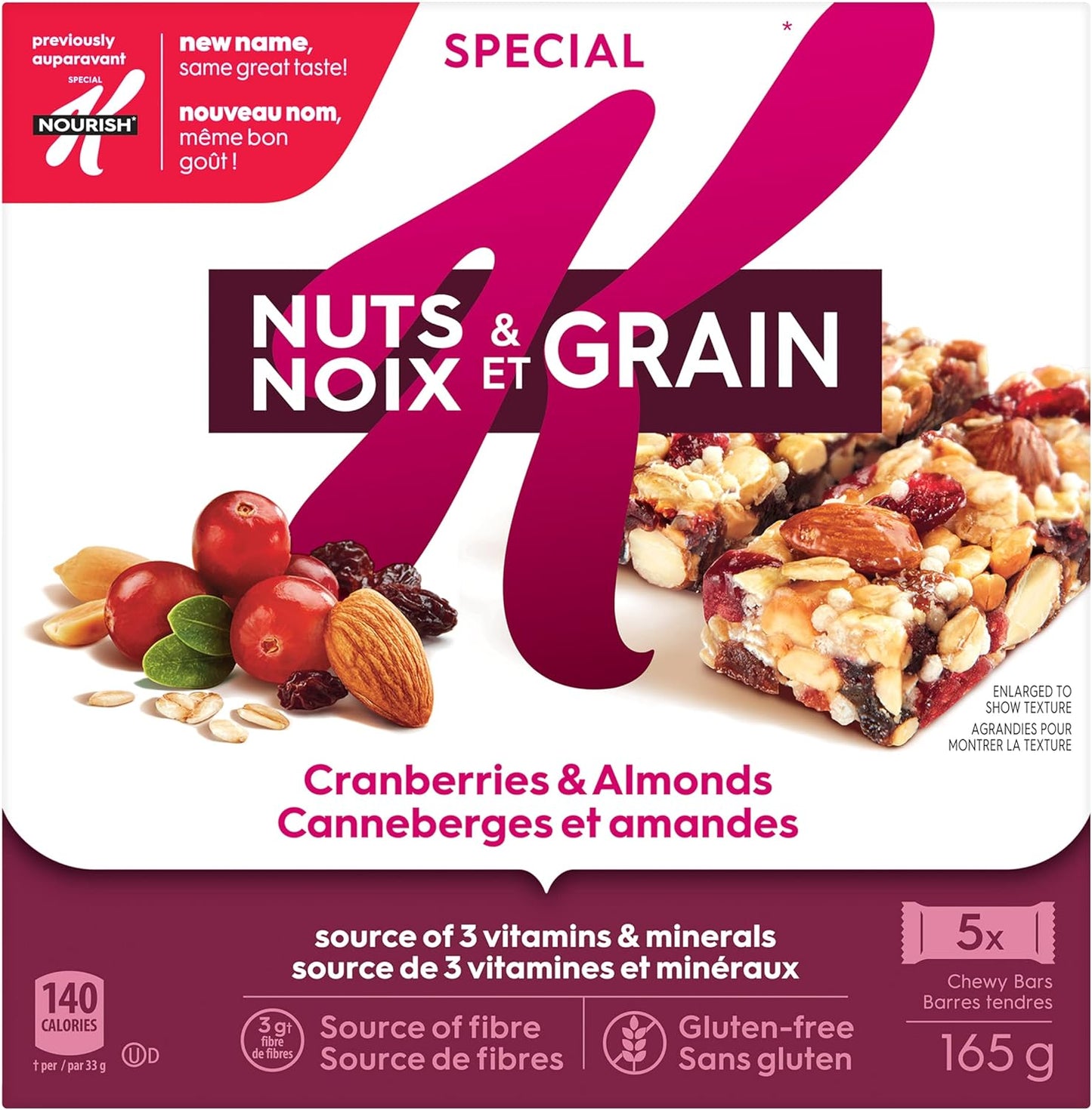 Kellogg's Special K Nourish Cranberries & Almonds Bar