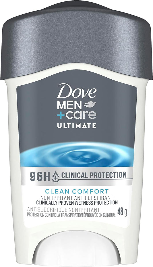 Dove Men+Care 96h Clinical Protection Antiperspirant Deodorant Stick Clean Comfort Scent #1