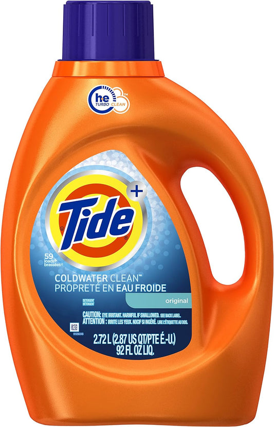 Tide Coldwater Clean Fresh Scent High Efficiency Turbo Clean Liquid Laundry Detergent