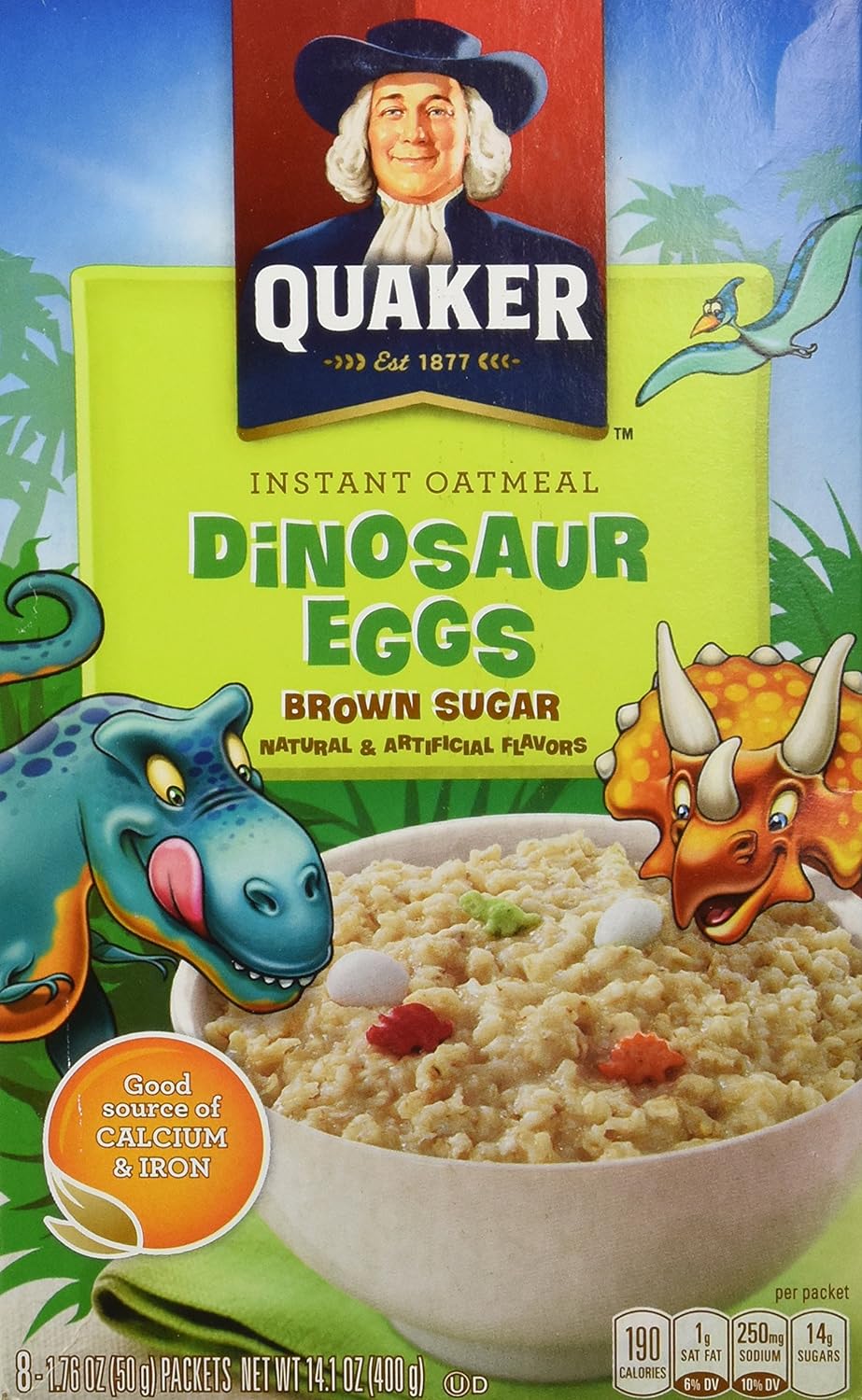 Quaker Oatmeal Dinosaur Eggs